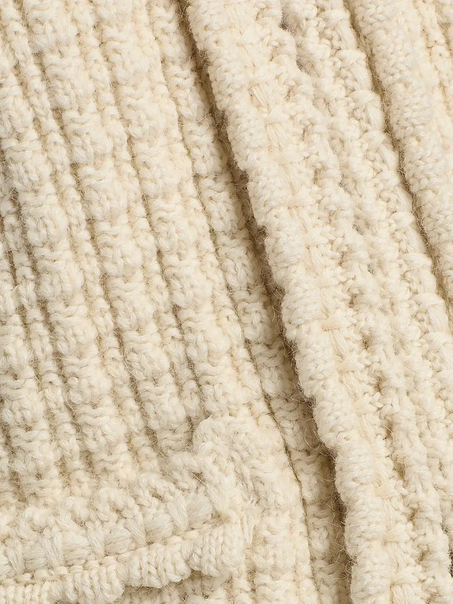 Isabel Marant Women's Hortense Quilted Wool-Alpaca Cardigan | Thumbnail 7 Isabel Marant Women's Hortense Quilted Wool-Alpaca Cardigan | Thumbnail 7