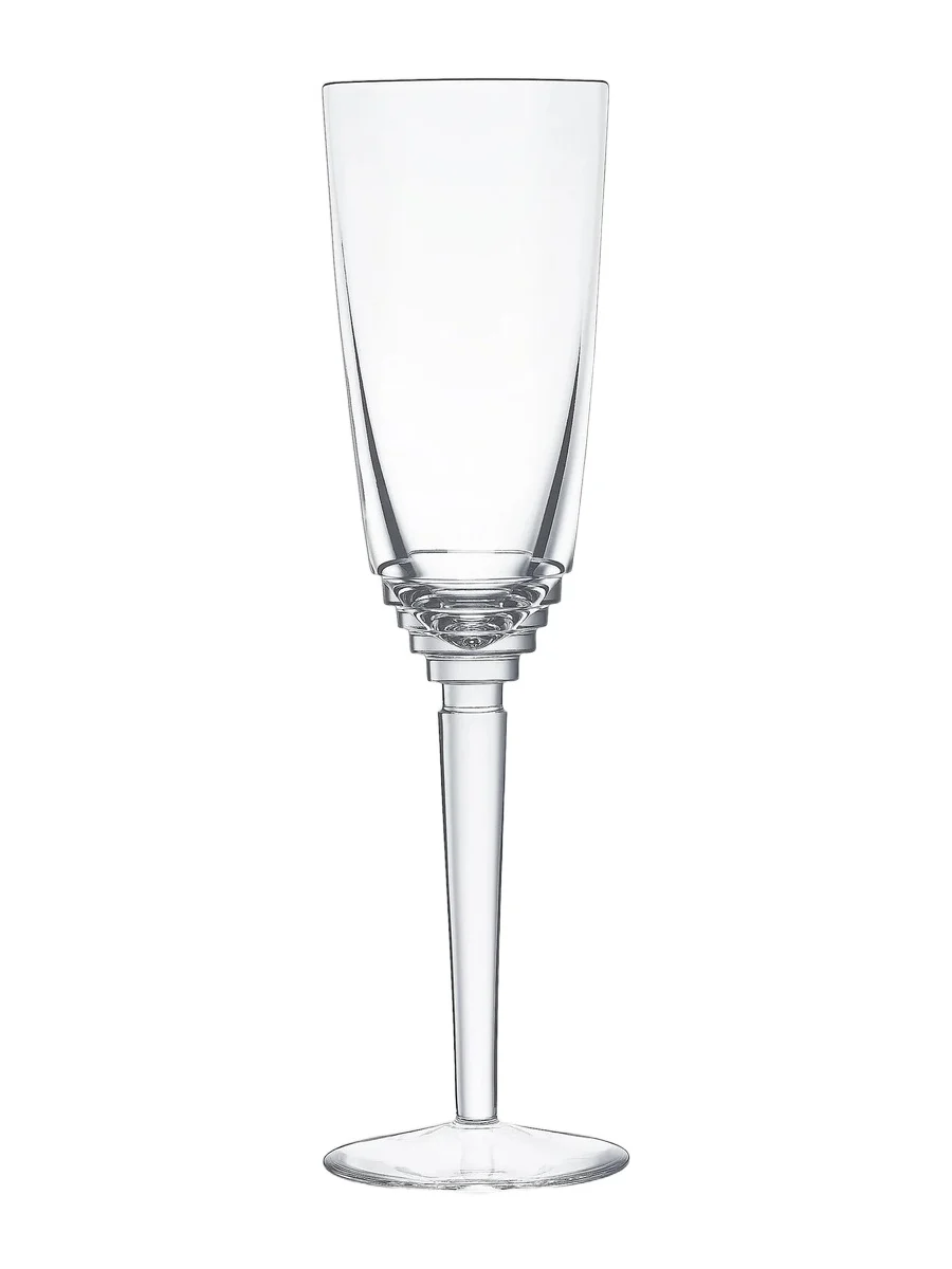 Saint Louis ​Oxymore Crystal Champagne Flute Glass
