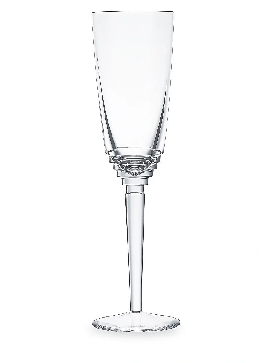 Saint Louis ​Oxymore Crystal Champagne Flute Glass