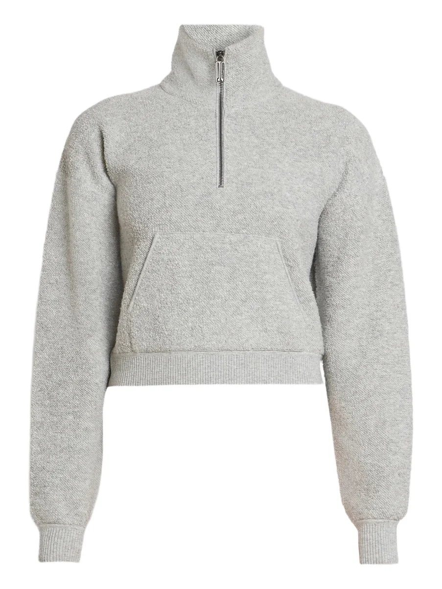 Women's Wool-Blend Half-Zip Sweater Women's Wool-Blend Half-Zip Sweater
