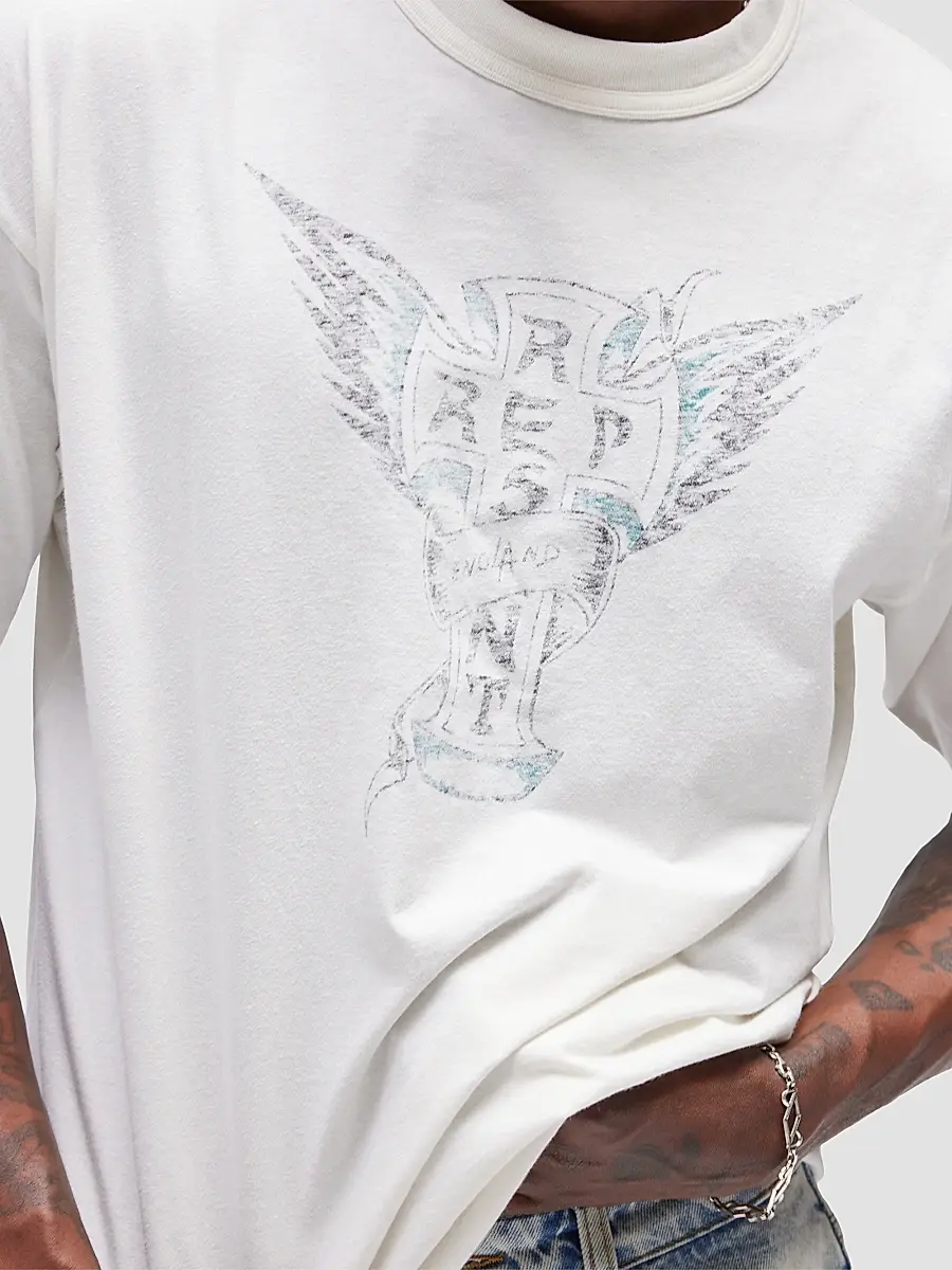 Represent Men's Westside Cotton-Blend Crewneck T-Shirt | Thumbnail 5 Represent Men's Westside Cotton-Blend Crewneck T-Shirt | Thumbnail 5