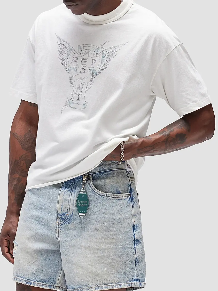 Represent Men's Westside Cotton-Blend Crewneck T-Shirt | Thumbnail 7 Represent Men's Westside Cotton-Blend Crewneck T-Shirt | Thumbnail 7