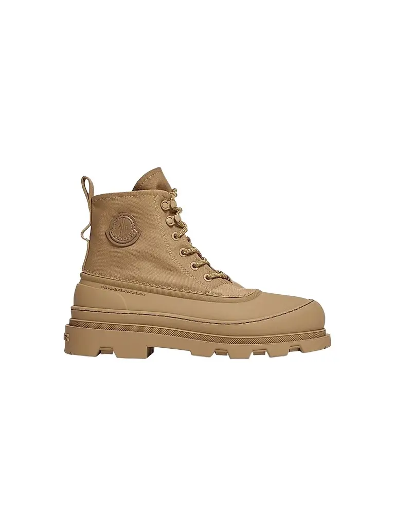 Moncler Men's Vera Sheal Boots - Beige - Size 13 | Image 1 Moncler Men's Vera Sheal Boots - Beige - Size 13 | Image 1