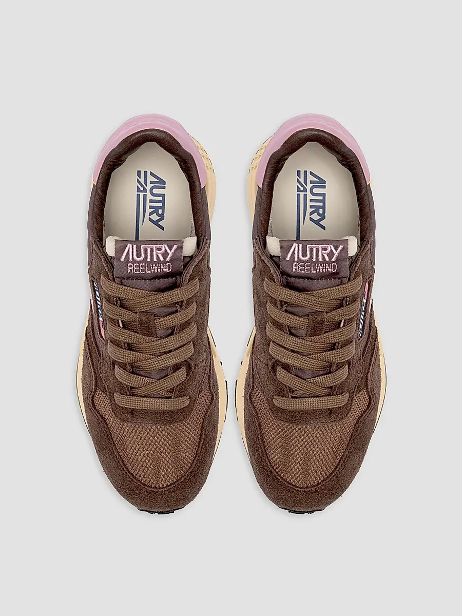 Autry Women's Reelwind Suede Low-Top Sneakers | Thumbnail 4