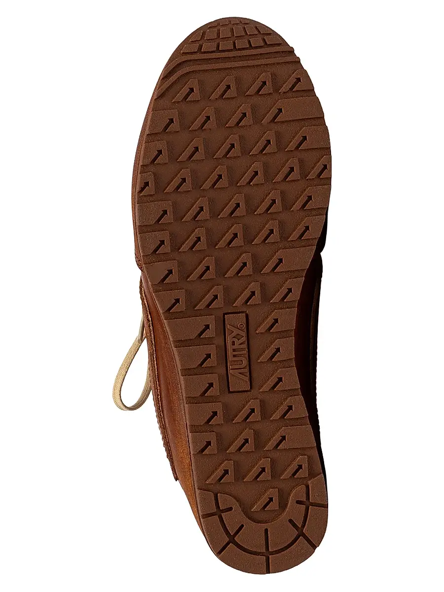 Autry Women's The Windspin Raw-Edge Leather Sneaker Mules | Thumbnail 5