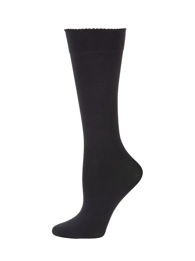 Wolford Women's Velvet De Luxe 50 Socks - Admiral - Size Medium | Image 1 Wolford Women's Velvet De Luxe 50 Socks - Admiral - Size Medium | Image 1