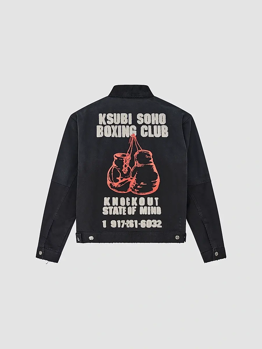 Ksubi Men's Club Greenwich Printed Cotton Twill Jacket | Thumbnail 2 Ksubi Men's Club Greenwich Printed Cotton Twill Jacket | Thumbnail 2