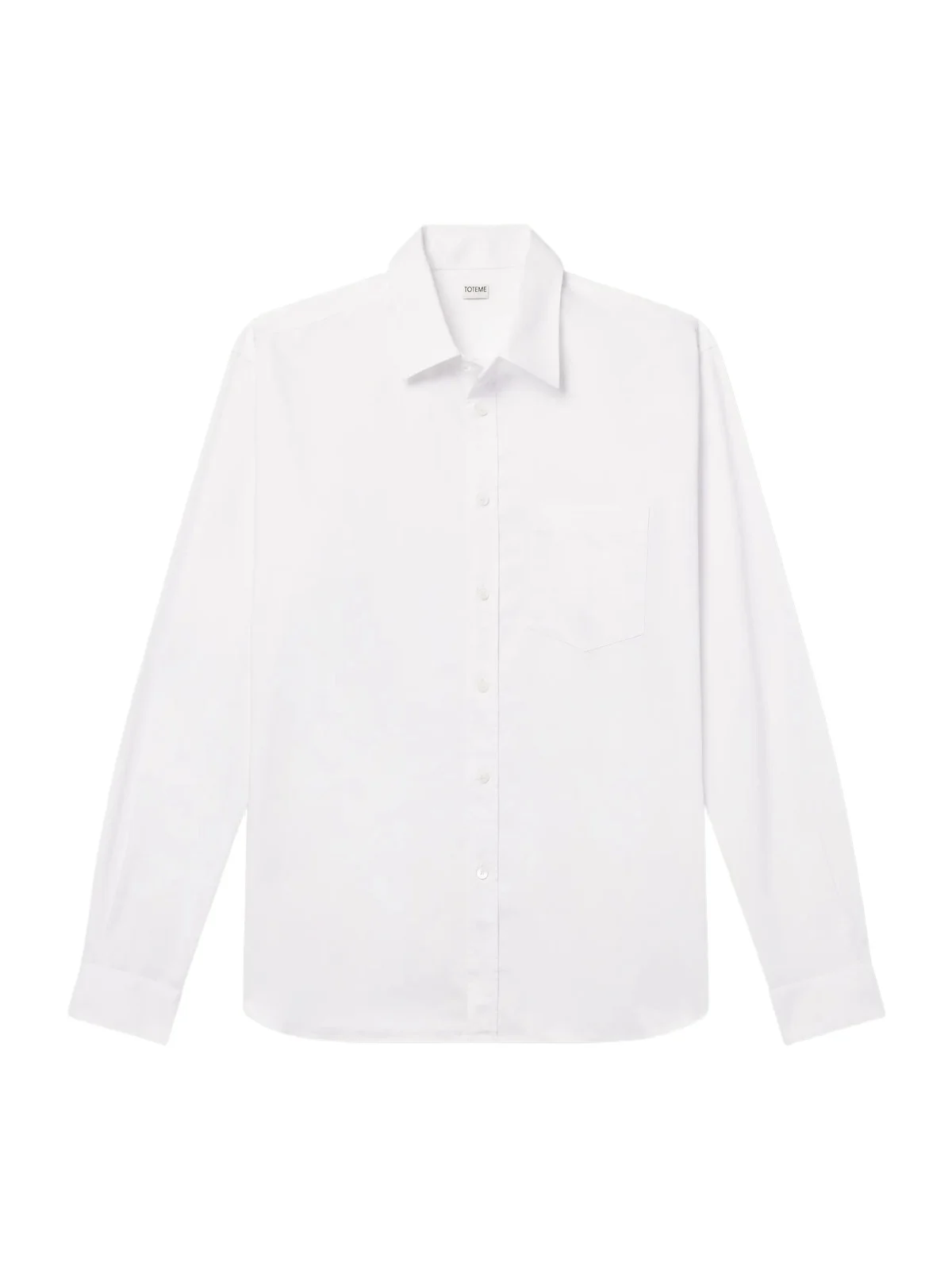 TOTEME Button-Down Cotton-Poplin Shirt - Men