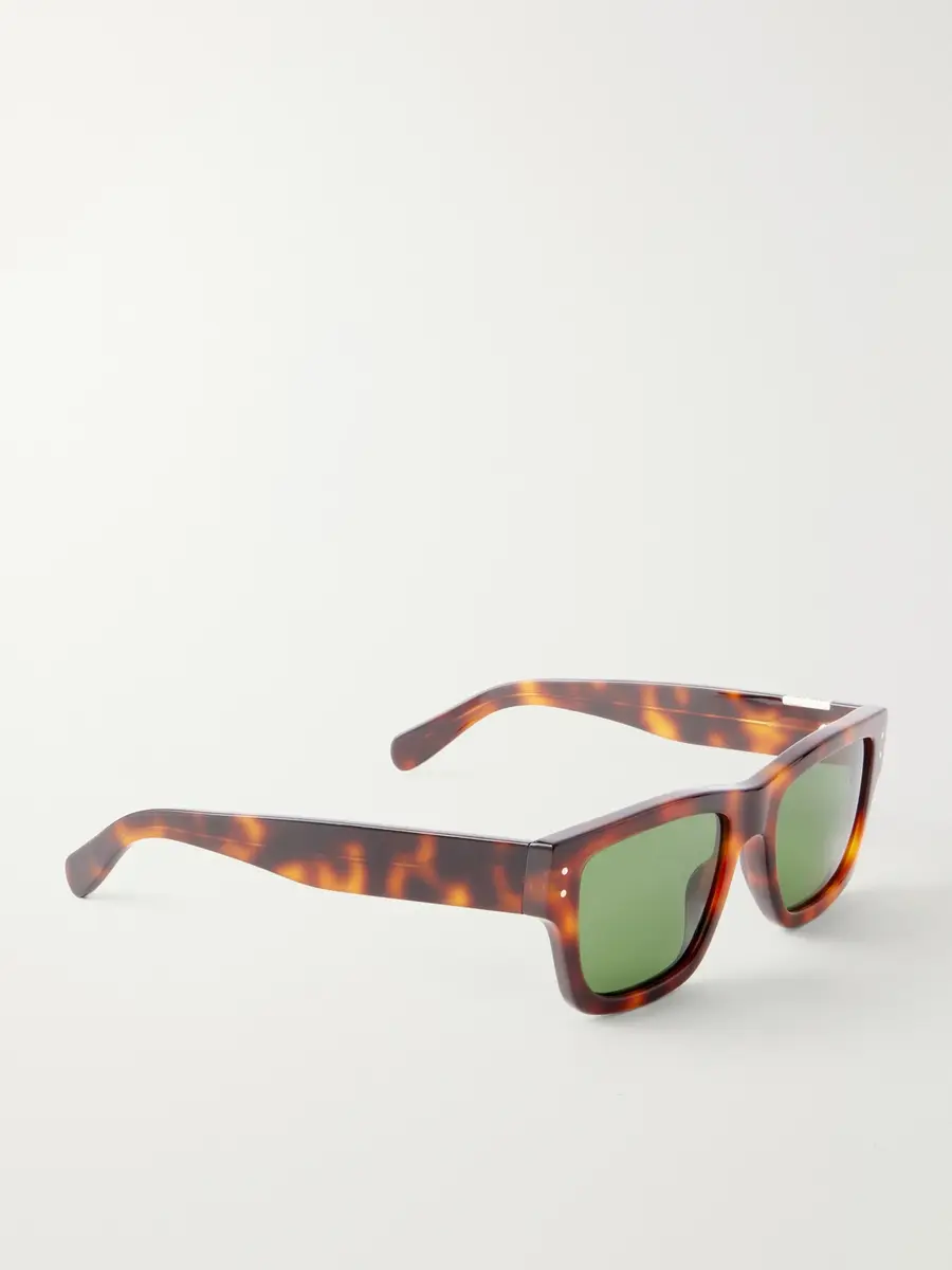 TOTEME Square-Frame Tortoiseshell Acetate Sunglasses - Men | Thumbnail 4 TOTEME Square-Frame Tortoiseshell Acetate Sunglasses - Men | Thumbnail 4