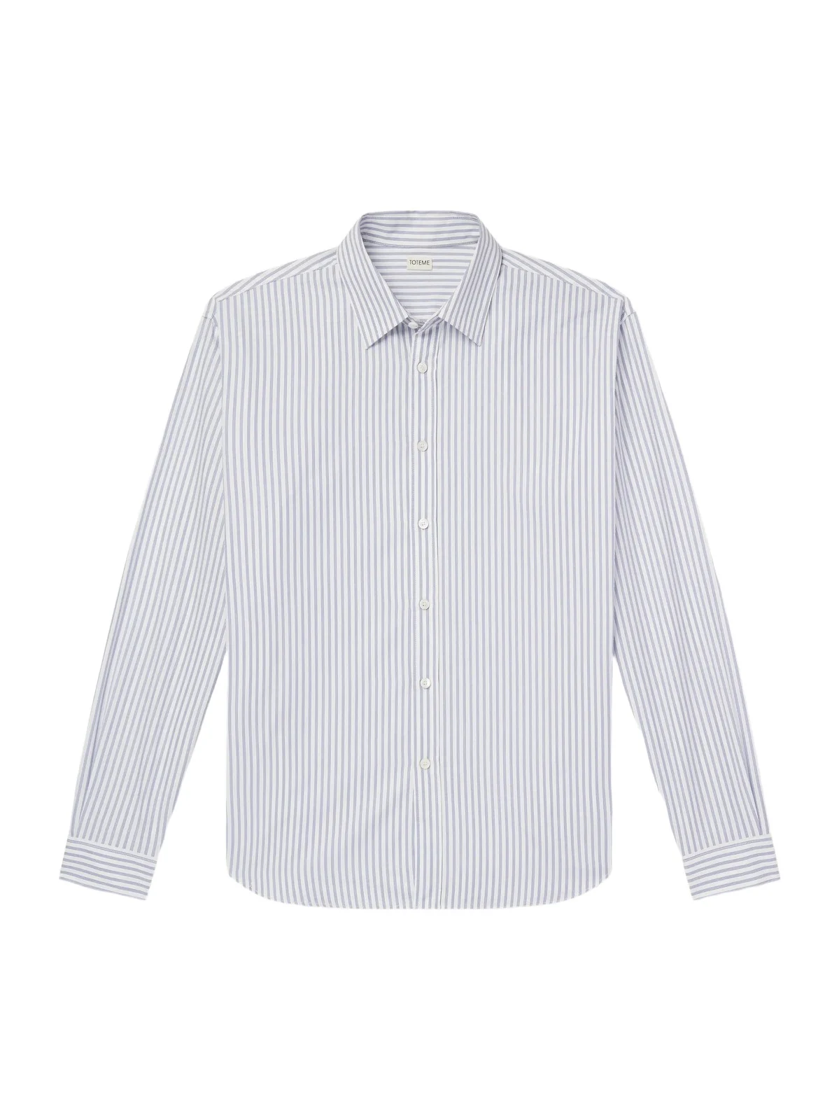 TOTEME Striped Cotton-Poplin Shirt - Men