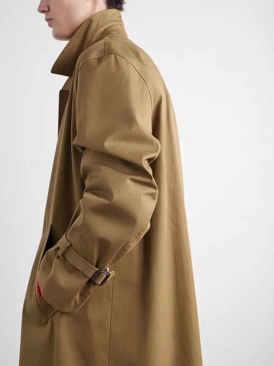TOTEME Cotton-Blend Trench Coat - Men | Thumbnail 5