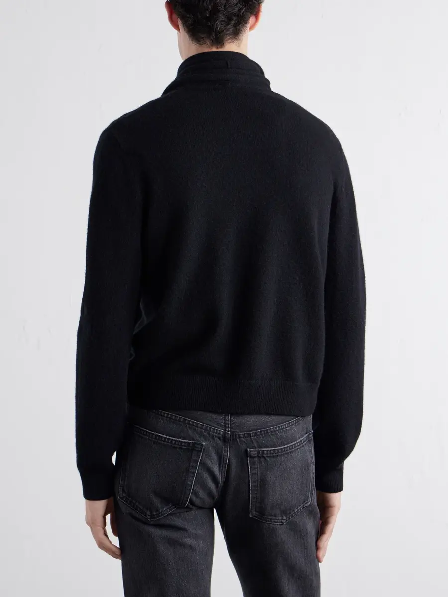 TOTEME Scarf-Detailed Cashmere Cardigan - Men | Thumbnail 4 TOTEME Scarf-Detailed Cashmere Cardigan - Men | Thumbnail 4