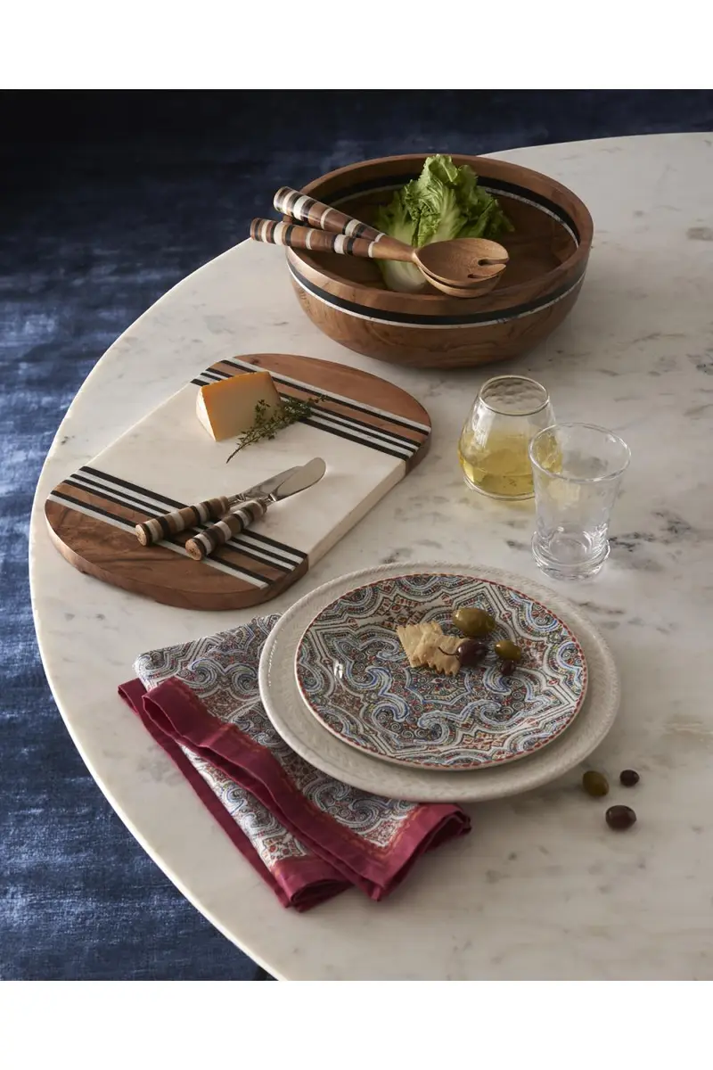 Juliska Le Panier Dinner Plate - Whitewash | Thumbnail 4 Juliska Le Panier Dinner Plate - Whitewash | Thumbnail 4