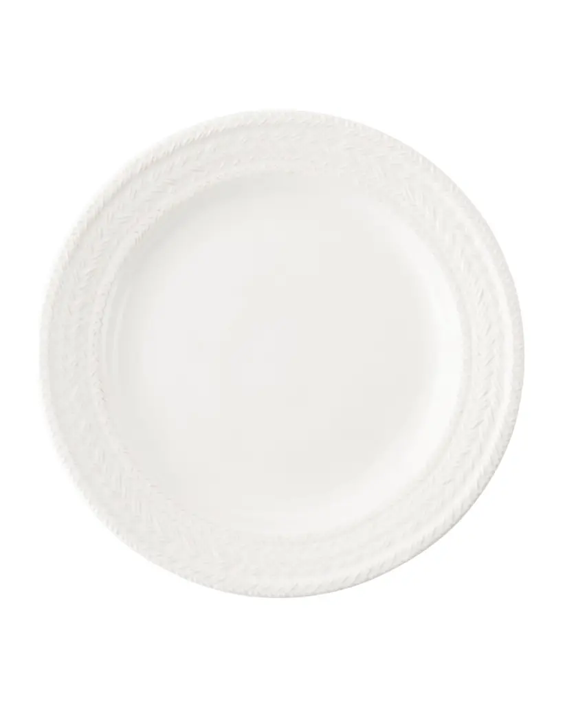 Juliska Le Panier Dinner Plate - Whitewash