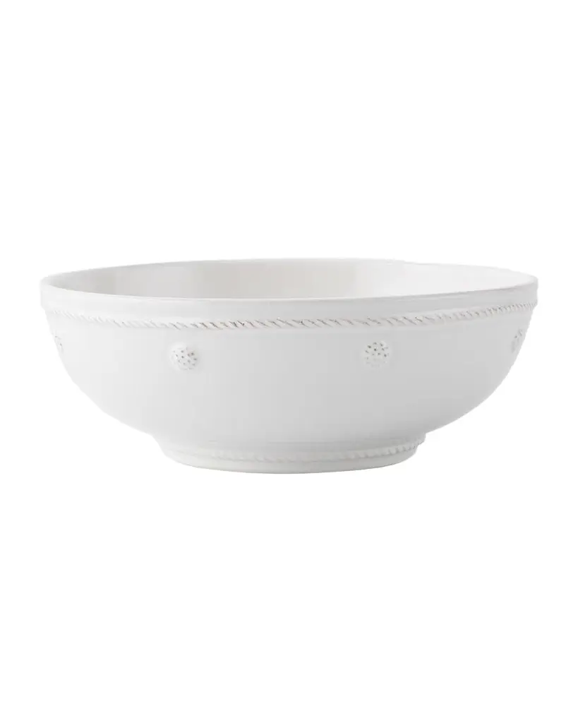 Juliska Berry & Thread Whitewash 7.75" Coupe Pasta Bowl