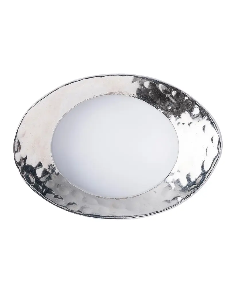 Juliska Puro Metal Nickel Napkin Ring | Image 1 Juliska Puro Metal Nickel Napkin Ring | Image 1