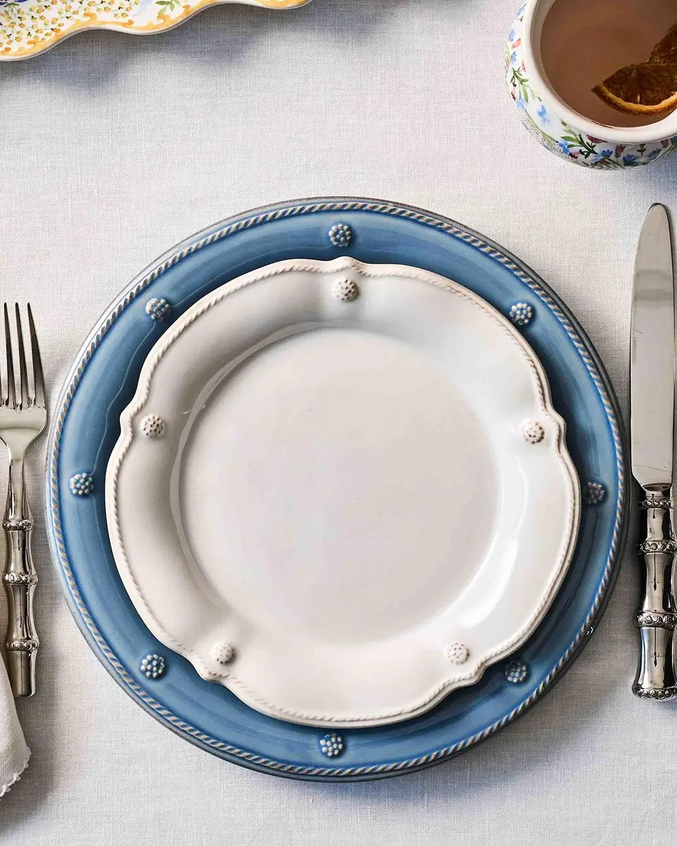 Juliska Berry & Thread Chambray Dinner Plate | Thumbnail 4 Juliska Berry & Thread Chambray Dinner Plate | Thumbnail 4