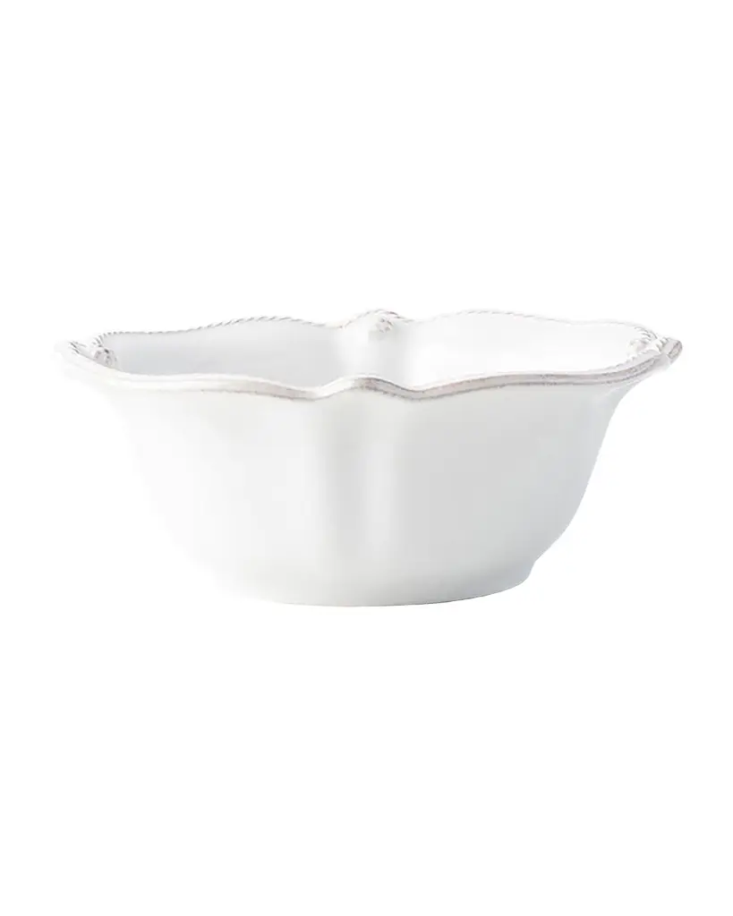 Juliska Berry & Thread Whitewash Cereal/Ice Cream Bowl