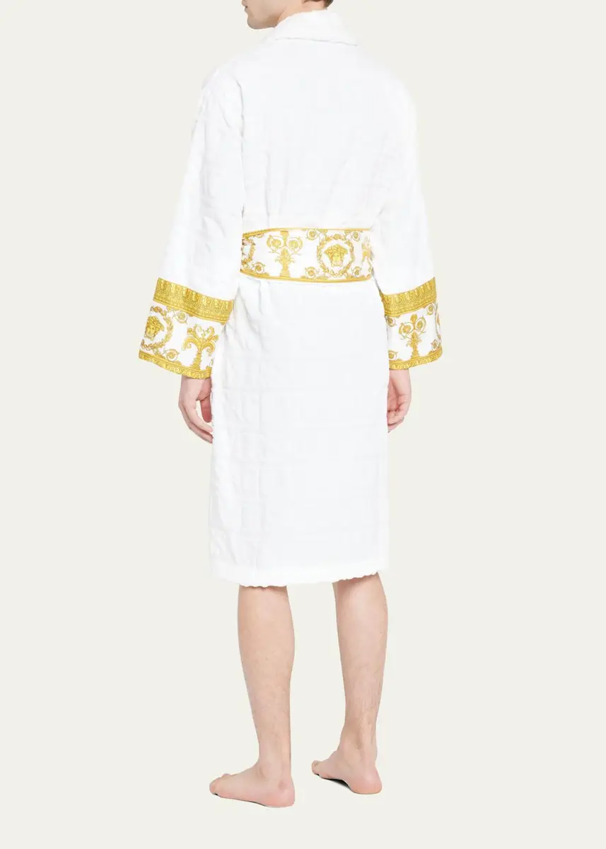 Versace Unisex Barocco Sleeve Robe | Thumbnail 7