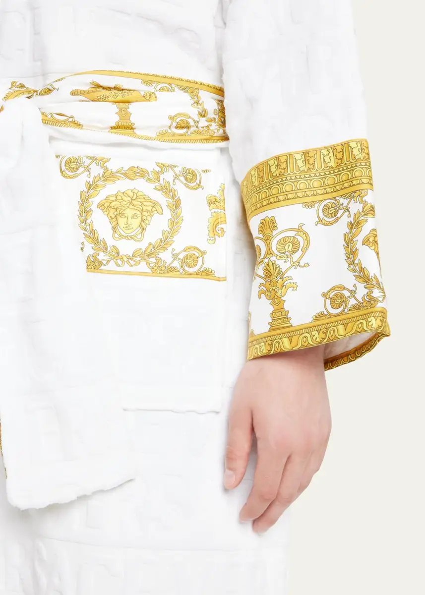 Versace Unisex Barocco Sleeve Robe | Thumbnail 9