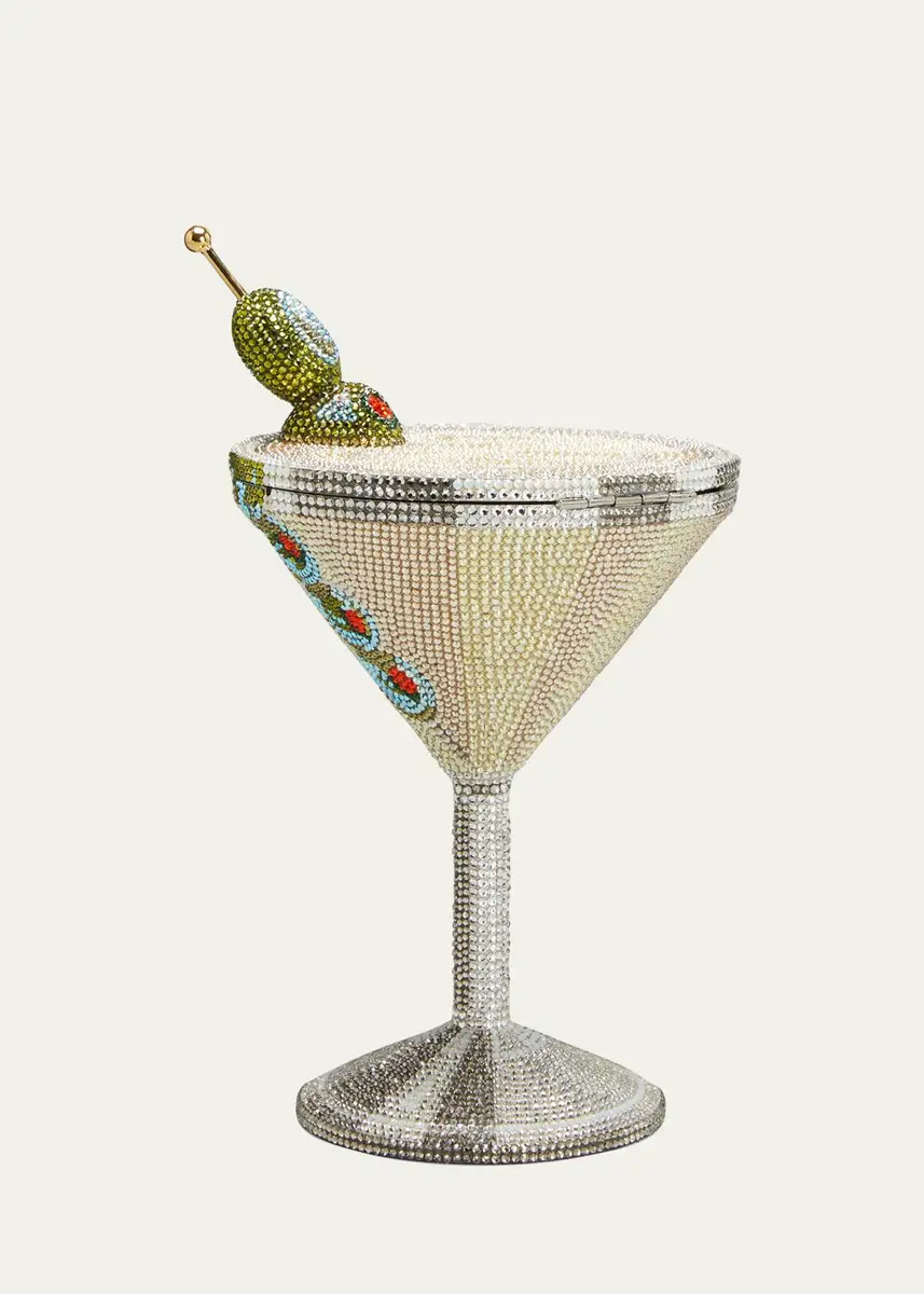 Judith Leiber Couture Beaded Martini Glass Cocktail Clutch | Thumbnail 3 Judith Leiber Couture Beaded Martini Glass Cocktail Clutch | Thumbnail 3
