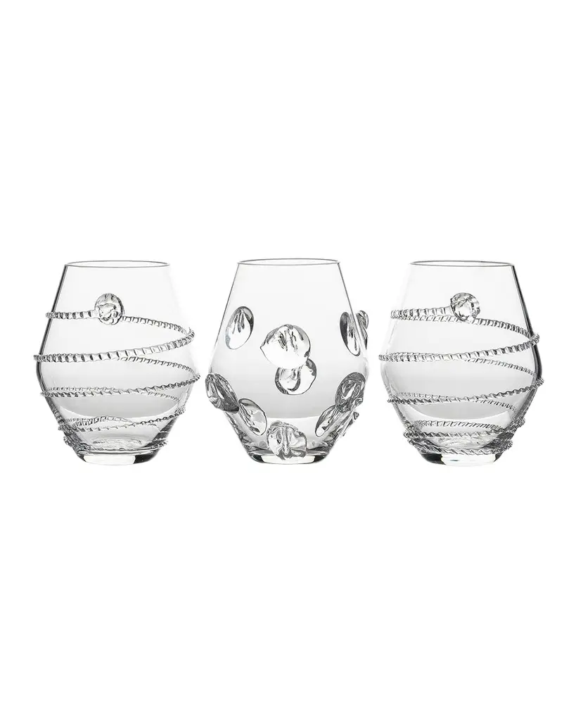 Juliska Set of 3 Assorted Mini Vases