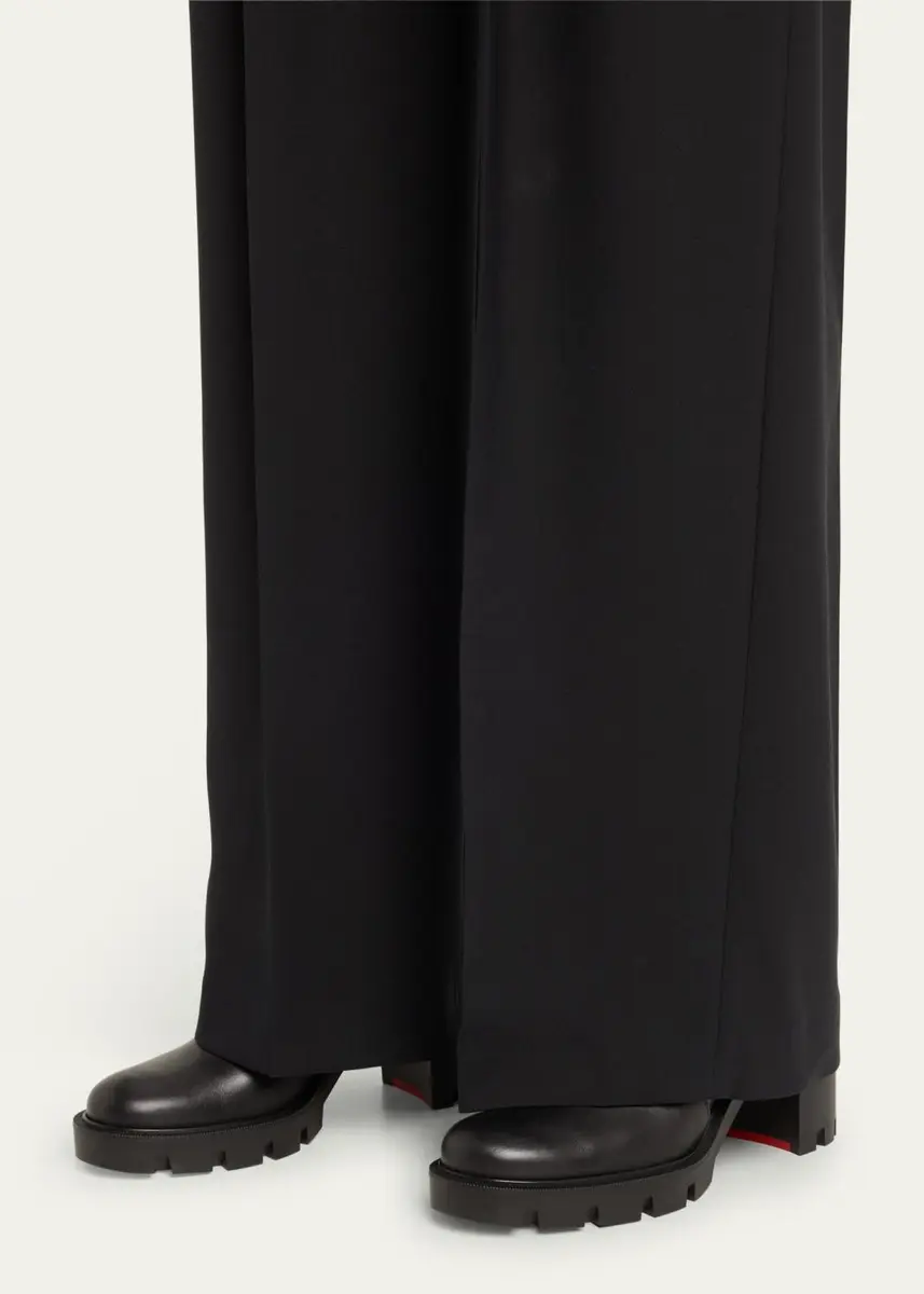 Christian Louboutin 70mm Marchacroche Leather Chelsea Booties | Thumbnail 2 Christian Louboutin 70mm Marchacroche Leather Chelsea Booties | Thumbnail 2