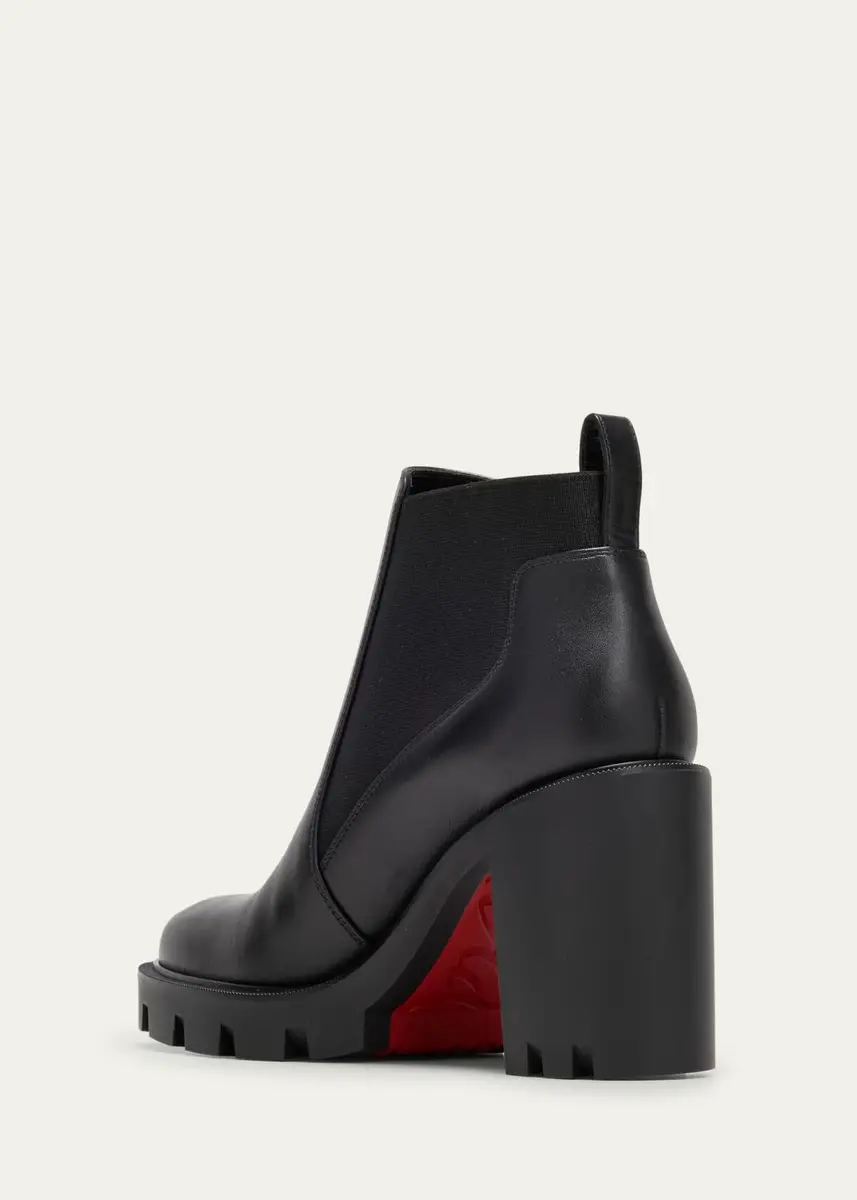 Christian Louboutin 70mm Marchacroche Leather Chelsea Booties | Thumbnail 4 Christian Louboutin 70mm Marchacroche Leather Chelsea Booties | Thumbnail 4