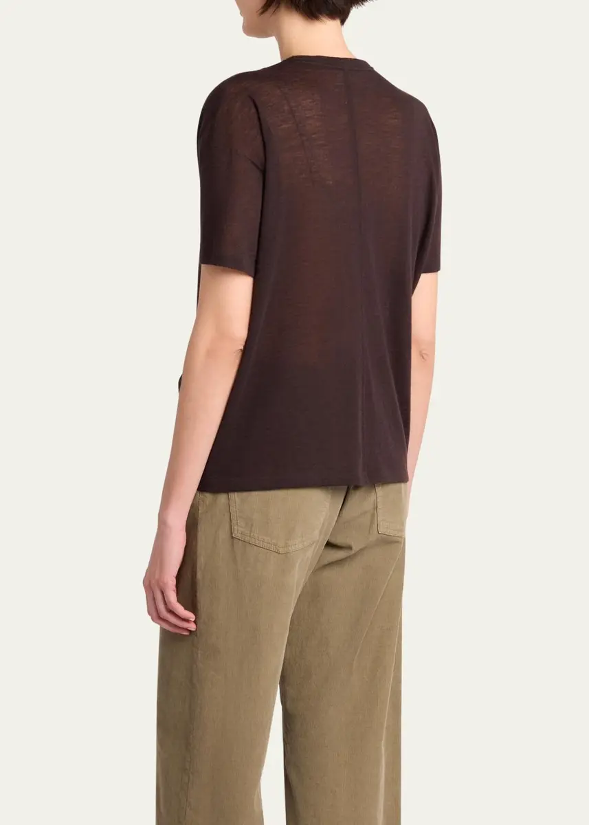 The Row Lila Cashmere Top | Thumbnail 3 The Row Lila Cashmere Top | Thumbnail 3