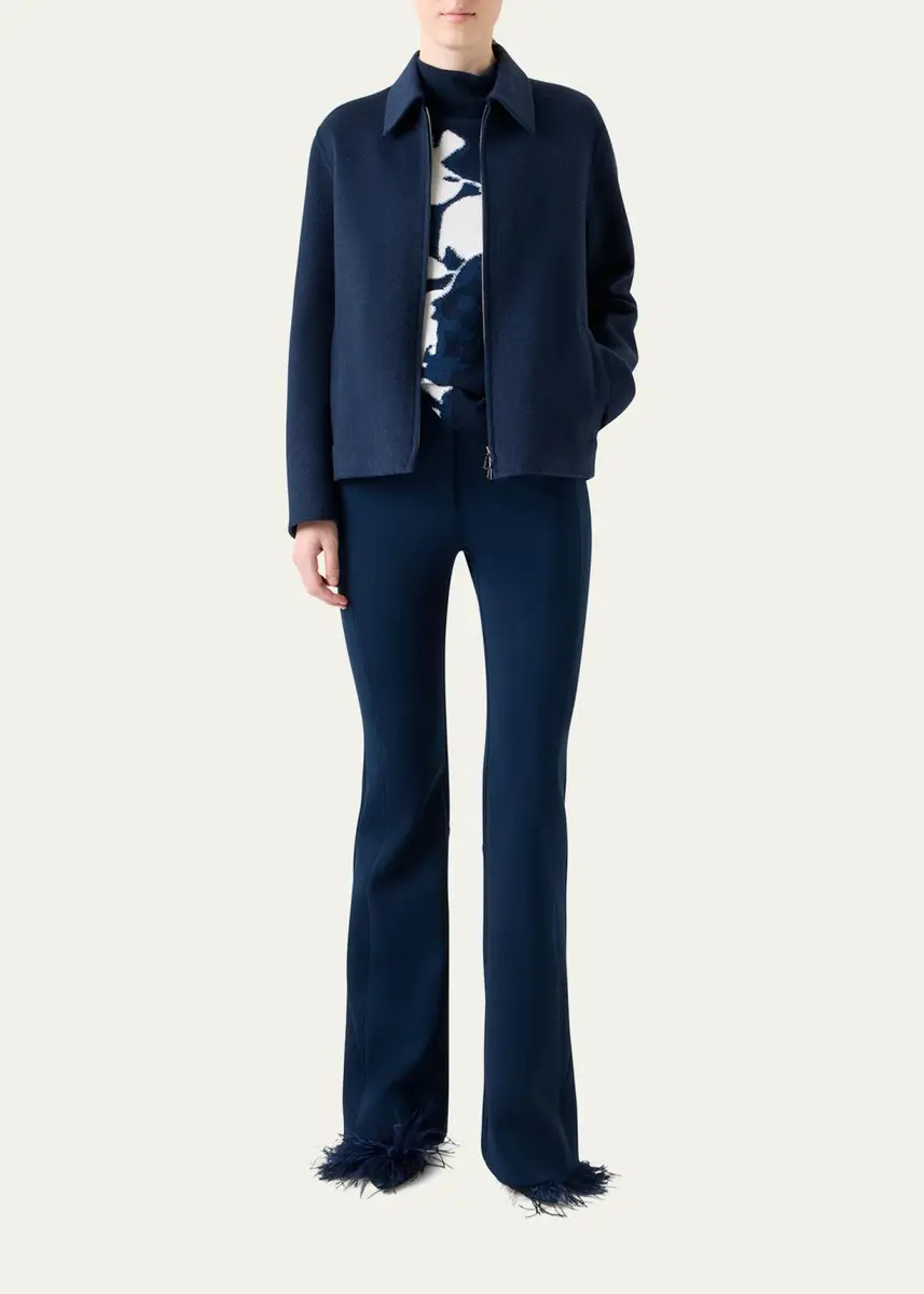 Akris Dylan Cashmere Double-Face Zip Jacket | Thumbnail 2 Akris Dylan Cashmere Double-Face Zip Jacket | Thumbnail 2