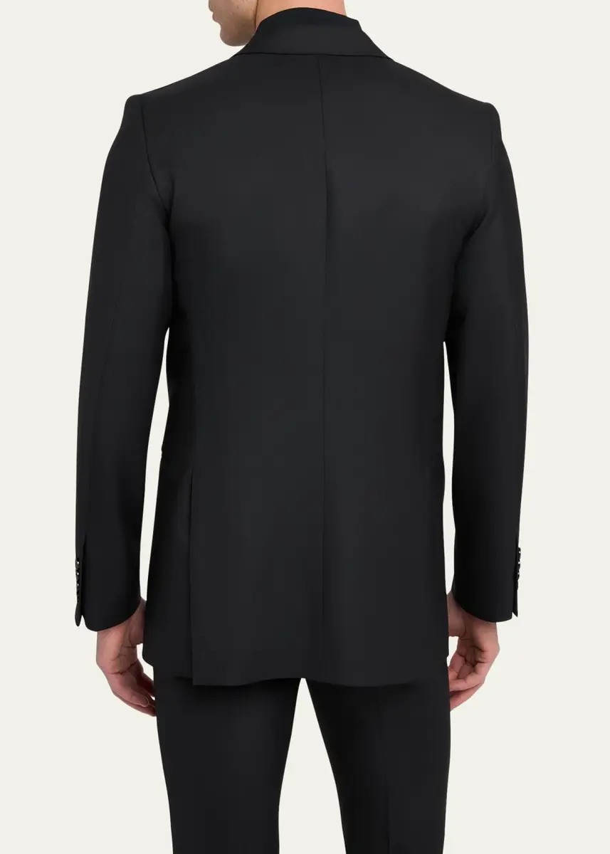 AMIRI Men's MA Double-Breasted Wool Blazer | Thumbnail 3 AMIRI Men's MA Double-Breasted Wool Blazer | Thumbnail 3