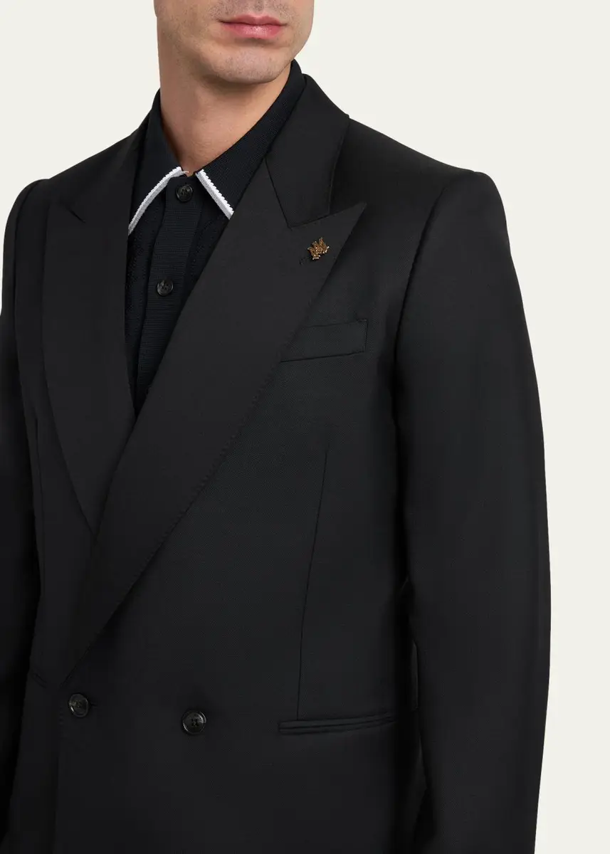 AMIRI Men's MA Double-Breasted Wool Blazer | Thumbnail 5 AMIRI Men's MA Double-Breasted Wool Blazer | Thumbnail 5