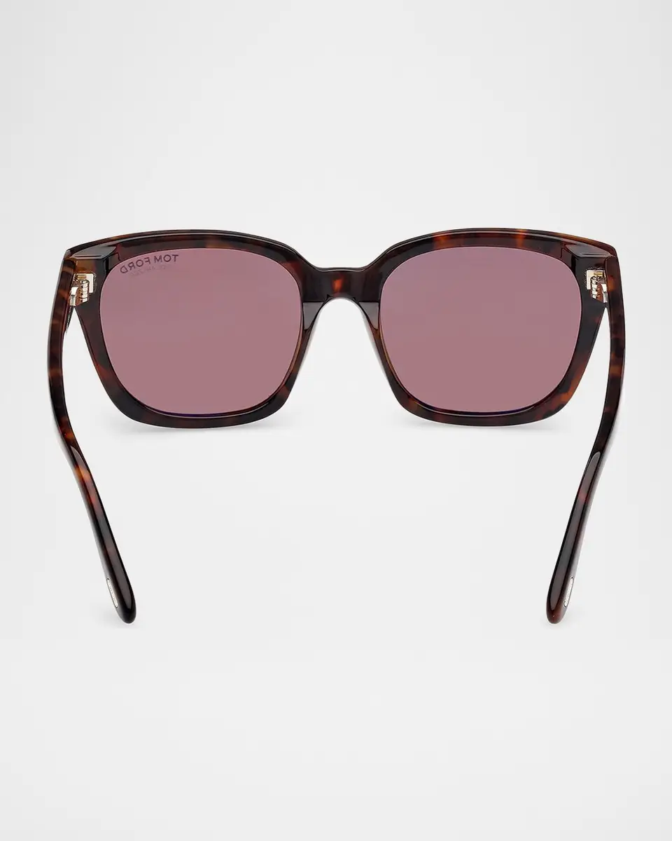 Tom Ford Haylay Acetate Rectangle Sunglasses | Thumbnail 5 Tom Ford Haylay Acetate Rectangle Sunglasses | Thumbnail 5