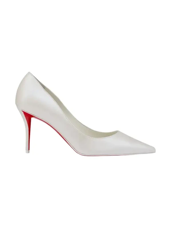Christian Louboutin 80mm Miss Z Nappa Leather Red Sole Pointed-Toe Pumps