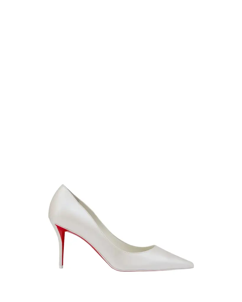 Christian Louboutin 80mm Miss Z Nappa Leather Red Sole Pointed-Toe Pumps | Image 1 Christian Louboutin 80mm Miss Z Nappa Leather Red Sole Pointed-Toe Pumps | Image 1