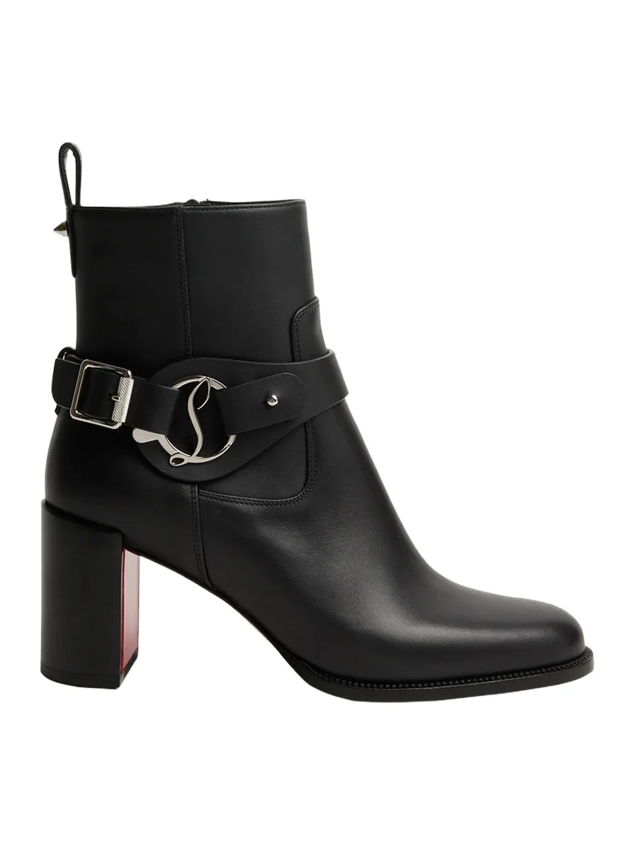 70mm Dianouchette Leather Ankle Booties 70mm Dianouchette Leather Ankle Booties