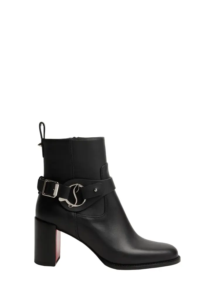 Christian Louboutin 70mm Dianouchette Leather Ankle Booties | Image 1 Christian Louboutin 70mm Dianouchette Leather Ankle Booties | Image 1