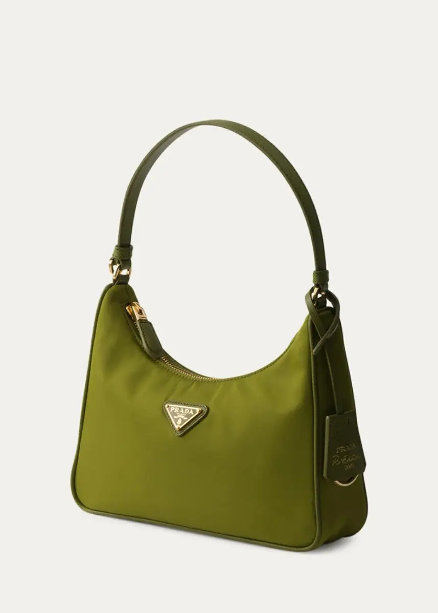 Prada Re-Edition Re-Nylon & Saffiano Leather Shoulder Bag | Thumbnail 2 Prada Re-Edition Re-Nylon & Saffiano Leather Shoulder Bag | Thumbnail 2