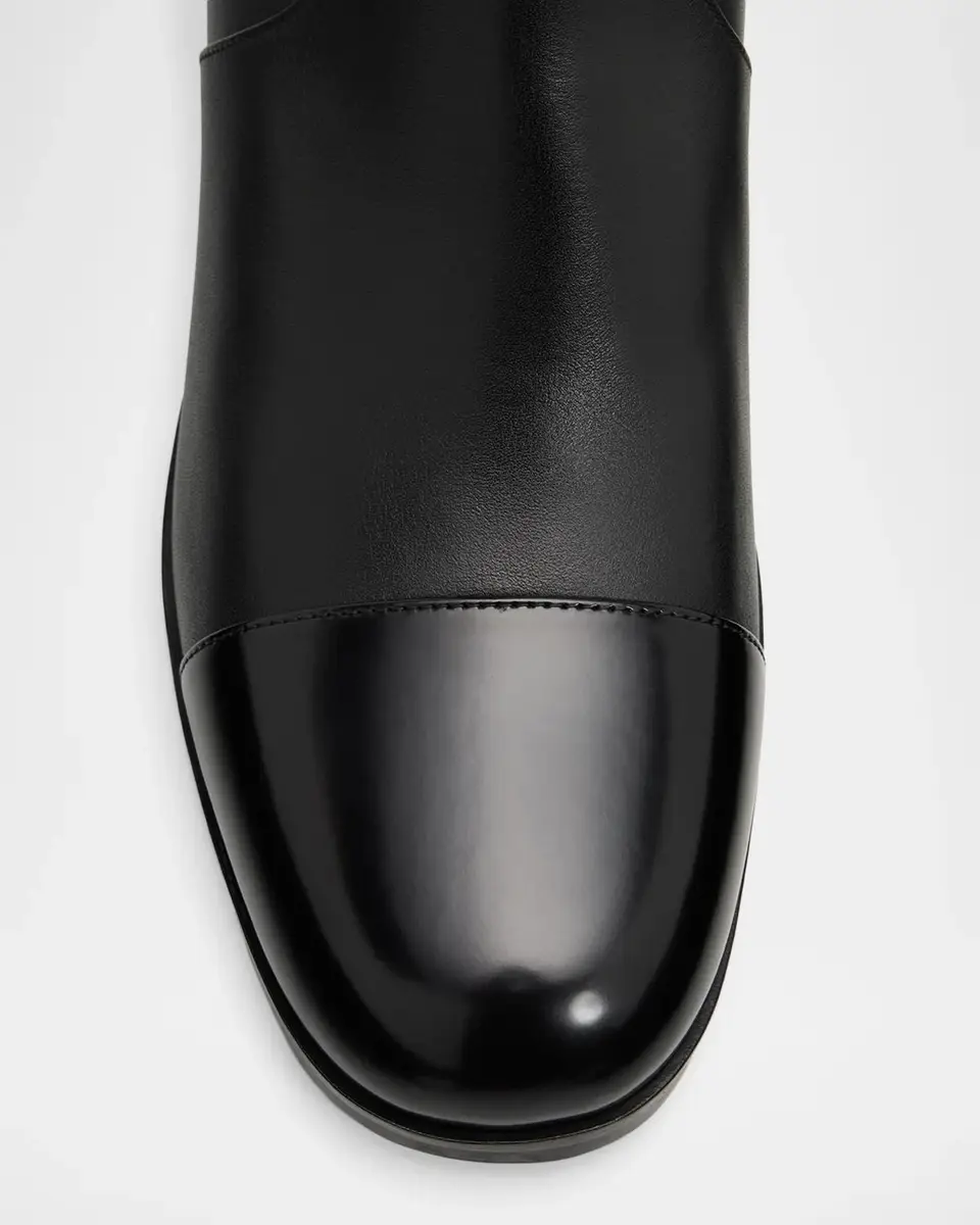 Valentino Garavani 60mm Zimmy Leather Knee-High Boots | Thumbnail 6