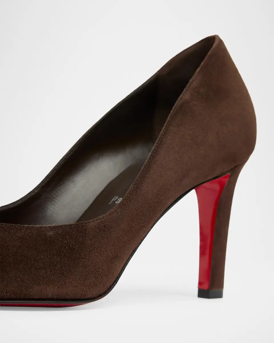 Christian Louboutin 85mm Fannylove Suede Pumps | Thumbnail 3 Christian Louboutin 85mm Fannylove Suede Pumps | Thumbnail 3