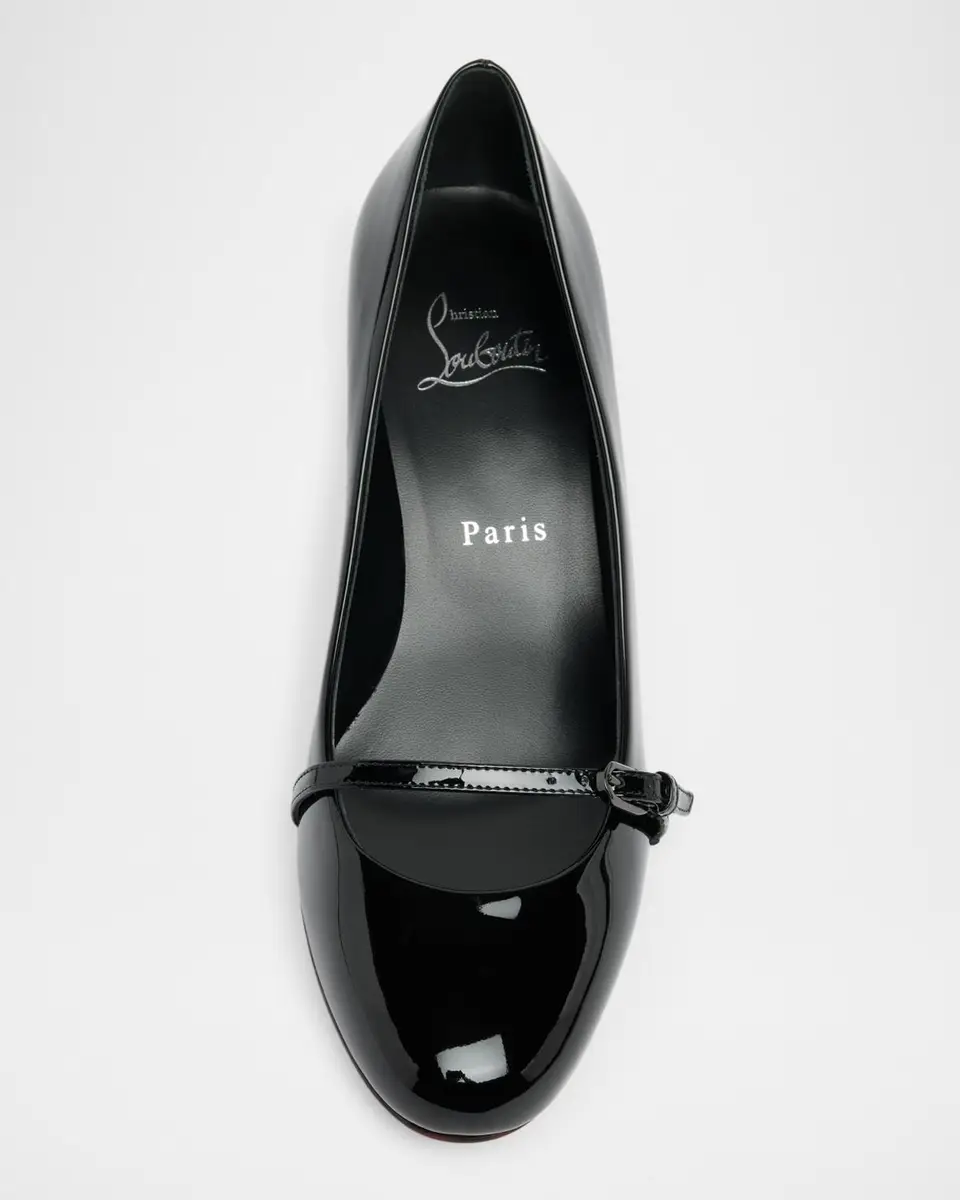 Christian Louboutin 55mm Jane Nina Patent Leather Mary Jane Pumps | Thumbnail 4 Christian Louboutin 55mm Jane Nina Patent Leather Mary Jane Pumps | Thumbnail 4