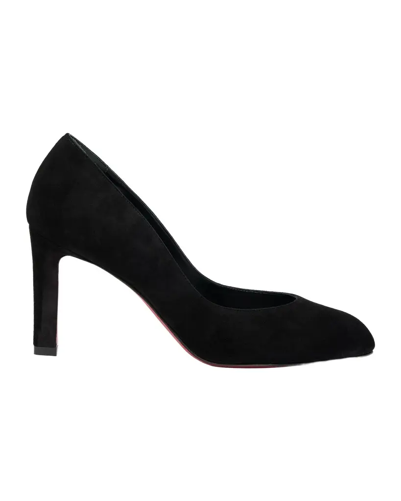 Christian Louboutin 85mm Fannylove Suede Pumps | Image 1 Christian Louboutin 85mm Fannylove Suede Pumps | Image 1