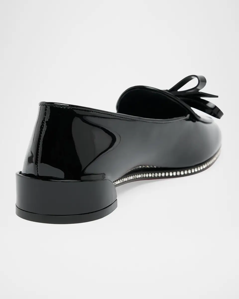 Christian Louboutin Mocastrass Embellished Patent Leather Loafers | Thumbnail 2 Christian Louboutin Mocastrass Embellished Patent Leather Loafers | Thumbnail 2