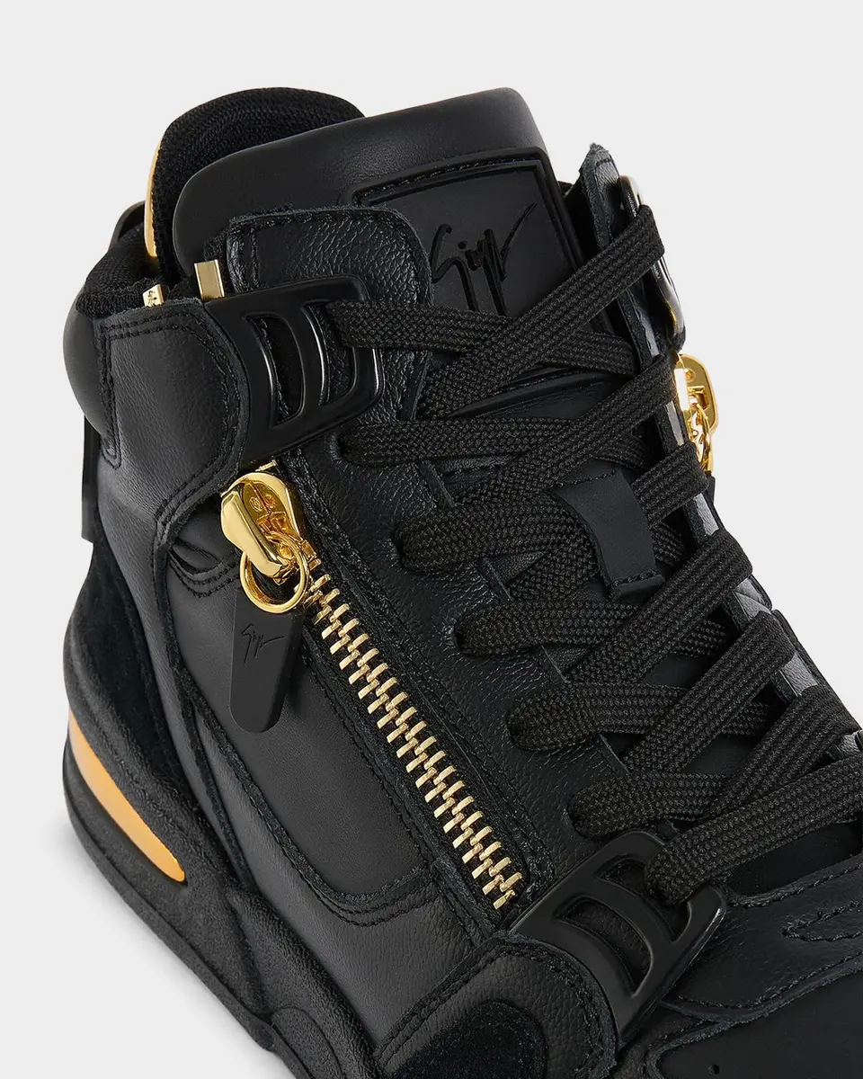 Giuseppe Zanotti Men's Gz Ghost High-Top Sneakers | Thumbnail 3 Giuseppe Zanotti Men's Gz Ghost High-Top Sneakers | Thumbnail 3
