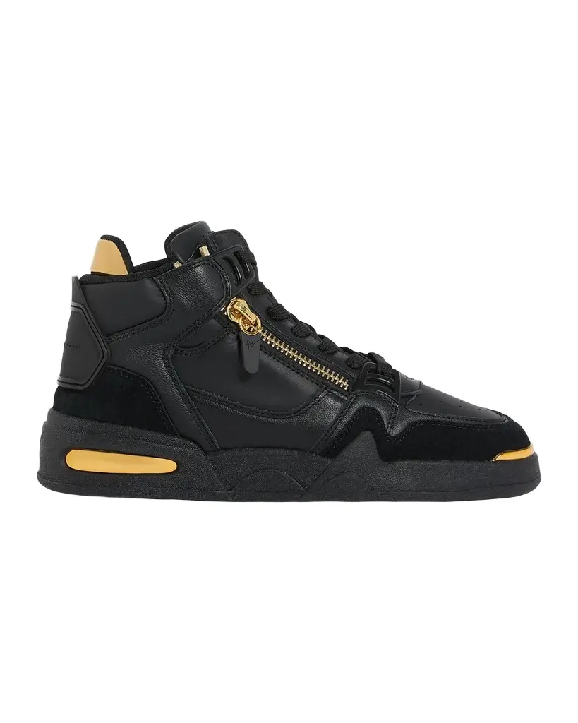 Giuseppe Zanotti Men's Gz Ghost High-Top Sneakers | Image 1 Giuseppe Zanotti Men's Gz Ghost High-Top Sneakers | Image 1