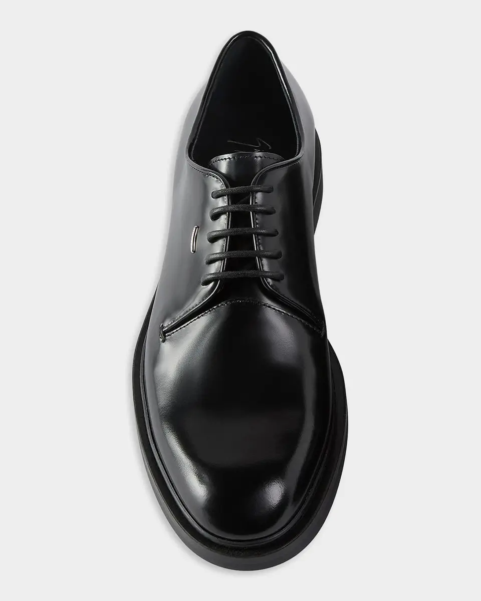 Giuseppe Zanotti Men's Leather Derby Shoes | Thumbnail 3 Giuseppe Zanotti Men's Leather Derby Shoes | Thumbnail 3