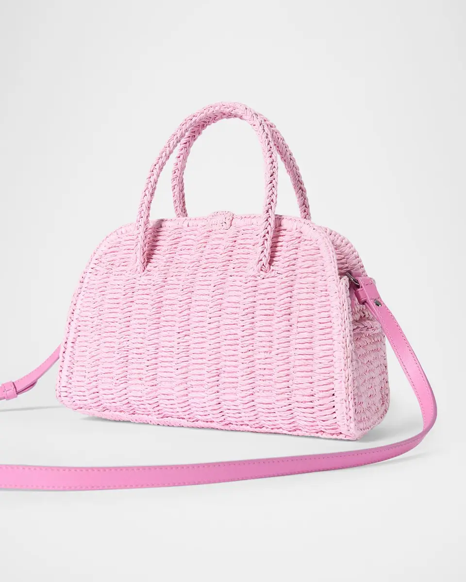 Jacquemus Turismo Small Raffia Top-Handle Bag | Thumbnail 2 Jacquemus Turismo Small Raffia Top-Handle Bag | Thumbnail 2