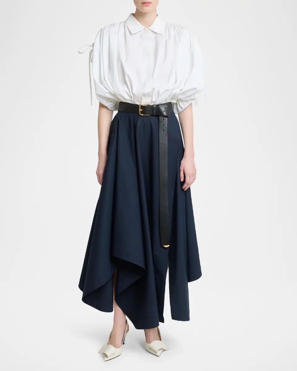 Givenchy Asymmetric Handkerchief Midi Flare Skirt | Thumbnail 2 Givenchy Asymmetric Handkerchief Midi Flare Skirt | Thumbnail 2