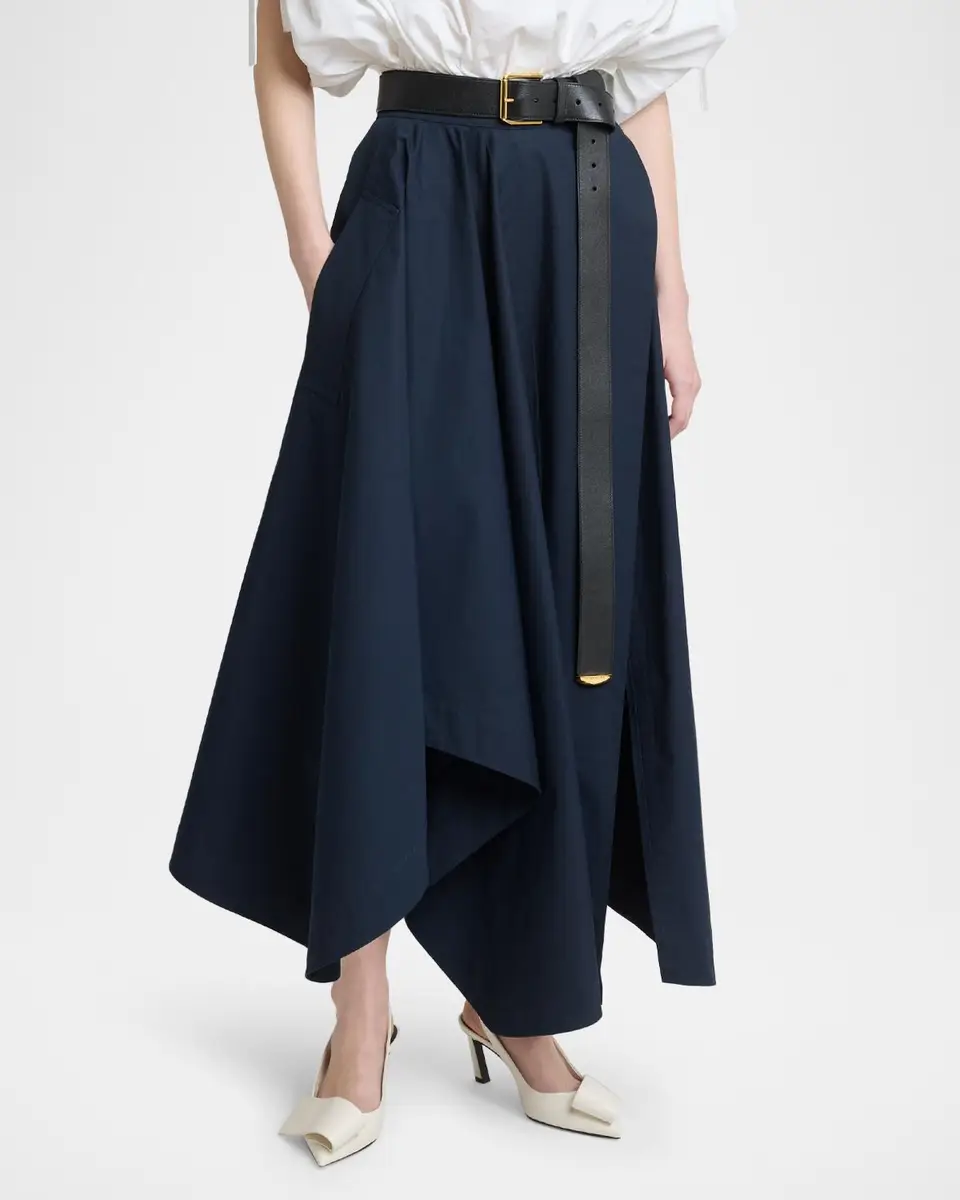 Givenchy Asymmetric Handkerchief Midi Flare Skirt | Thumbnail 4 Givenchy Asymmetric Handkerchief Midi Flare Skirt | Thumbnail 4