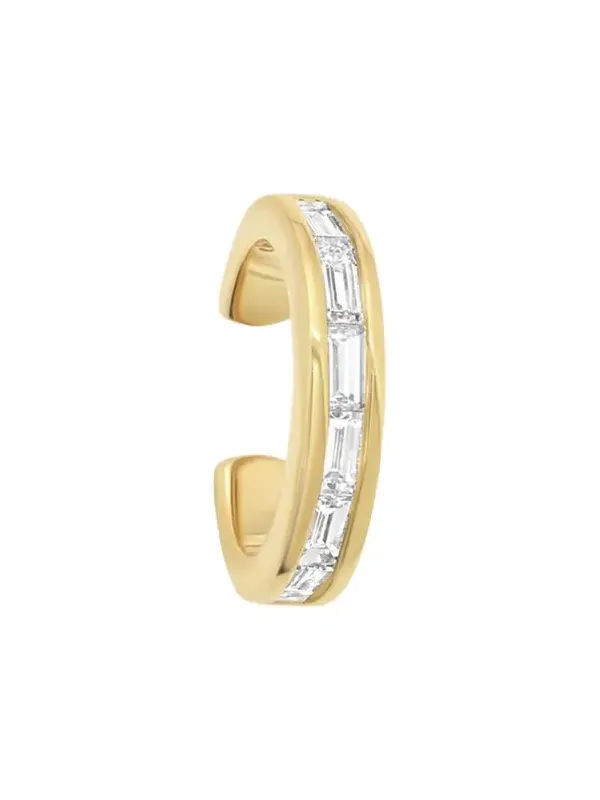 Papua 18K Gold & Diamond Thin Ear Cuff Papua 18K Gold & Diamond Thin Ear Cuff